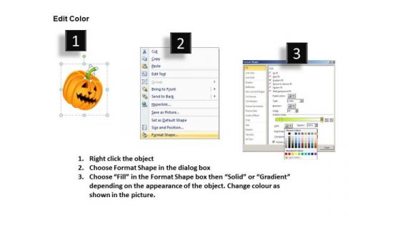 PowerPoint Templates Happy Halloween Graphics Clipart Ppt Slides