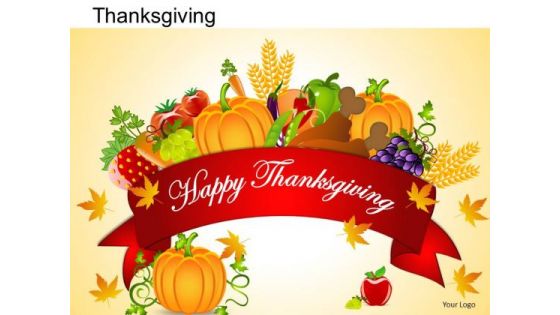 PowerPoint Templates Happy Thanksgiving Ppt Slides