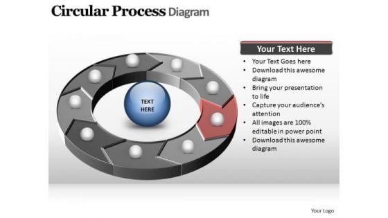 PowerPoint Templates Image Circular Process Ppt Slide