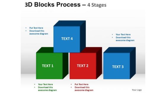 PowerPoint Templates Marketing Blocks Process Ppt Design Slides