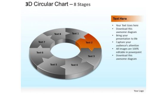 PowerPoint Templates Marketing Circular Chart Ppt Template