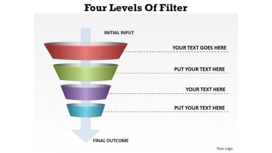 PowerPoint Templates Marketing Four Levels Ppt Themes