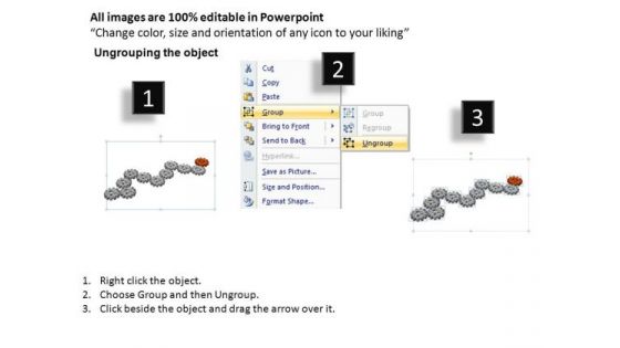 PowerPoint Templates Marketing Gears Process Ppt Presentation
