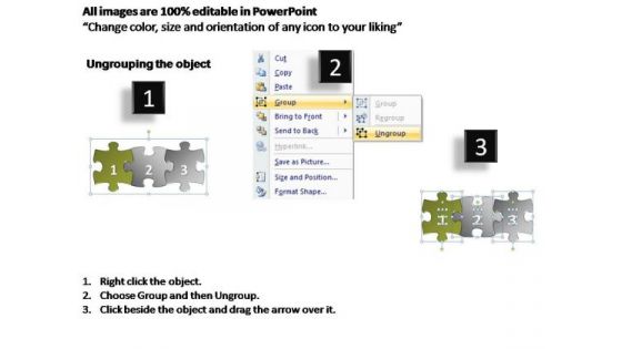 PowerPoint Templates Marketing Multicolor Puzzle Diagram Ppt Themes