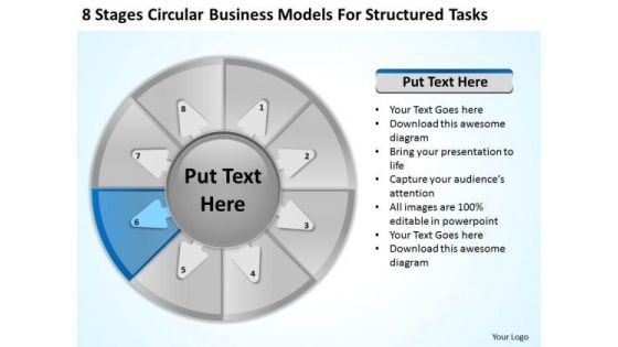 PowerPoint Templates Models For Structured Tasks Business Plan Basics Slides