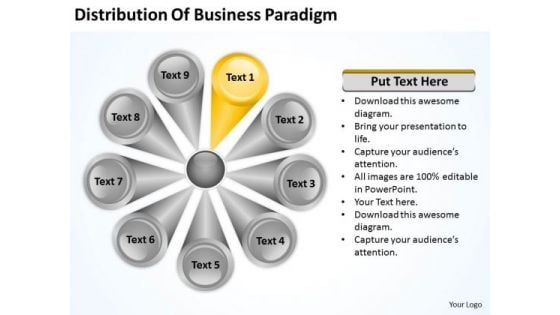 PowerPoint Templates Paradigm 9 Stages Ppt Business Plan Model