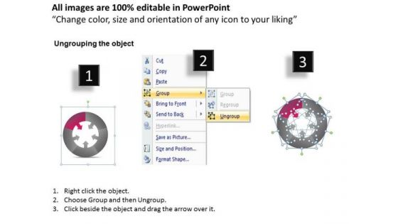 PowerPoint Templates Procedure Circular Process Ppt Shirt Business Plan