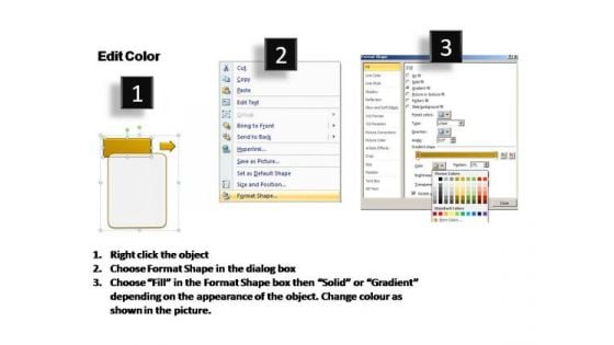 PowerPoint Templates Process 3 Steps Text Box Ppt Process