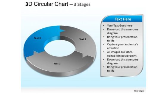 PowerPoint Templates Process Circular Chart Ppt Backgrounds