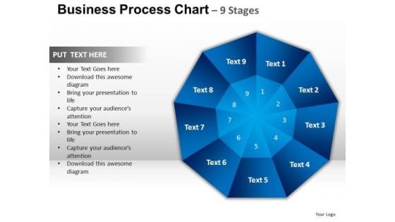 PowerPoint Templates Process Circular Quadrant Ppt Theme