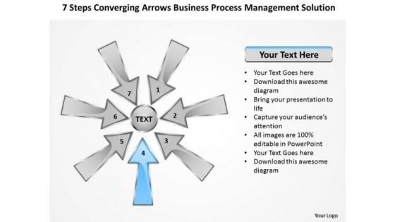 PowerPoint Templates Process Management Solution Ppt Circular Arrow