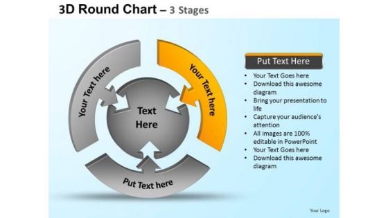 PowerPoint Templates Process Round Process Flow Chart Ppt Themes