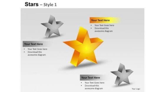 PowerPoint Templates Process Stars Ppt Themes