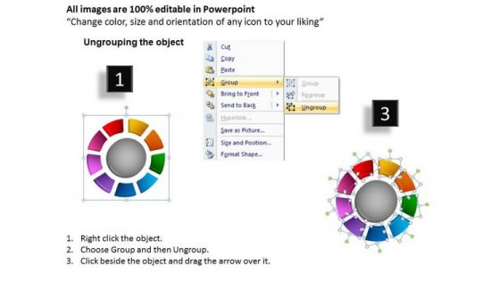 PowerPoint Templates Ring Chart Diagram Business Ppt Theme
