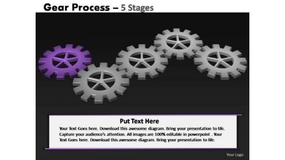 PowerPoint Templates Strategy Gears Process Ppt Themes