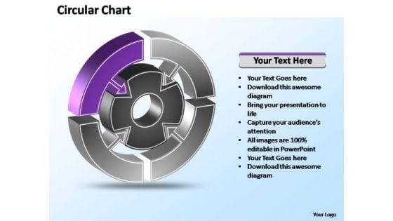 PowerPoint Templates Strategy Interconnected Circular Chart Ppt Designs