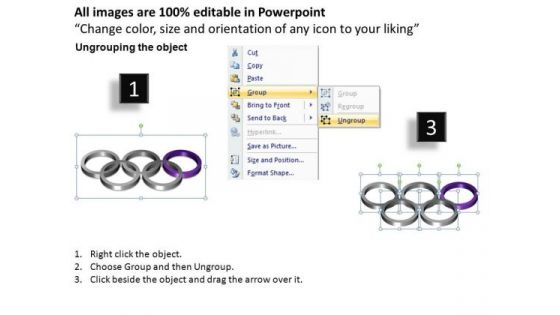 PowerPoint Templates Strategy Rings Ppt Slides