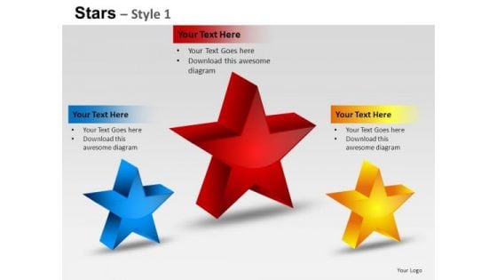 PowerPoint Templates Strategy Stars Ppt Themes