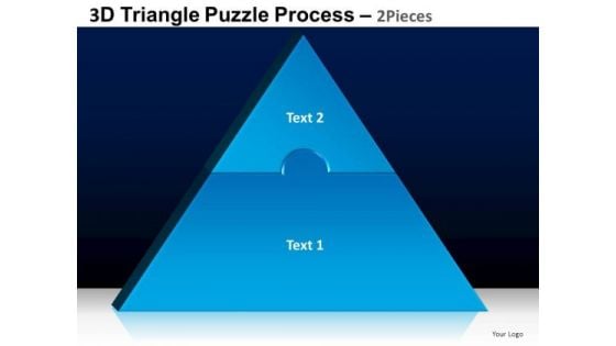 PowerPoint Templates Strategy Triangle Puzzle Ppt Slides