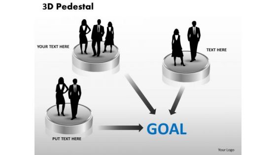 PowerPoint Templates Success 3d Pedestal Ppt Designs