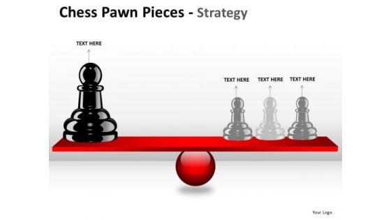 PowerPoint Templates Success Chess Pawn Ppt Slides