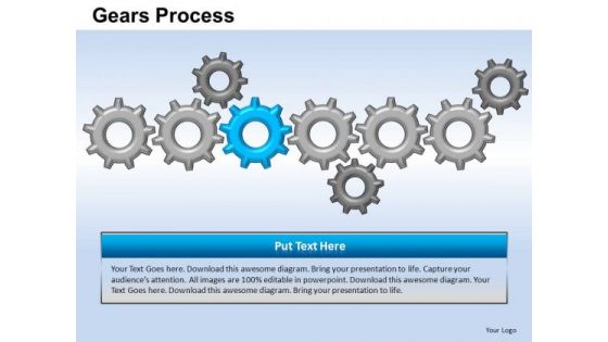 PowerPoint Templates Success Gears Ppt Slides