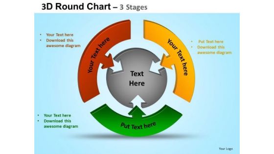 PowerPoint Templates Success Round Process Flow Chart Ppt Presentation Designs