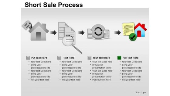 PowerPoint Templates Success Short Sale Process Ppt Themes