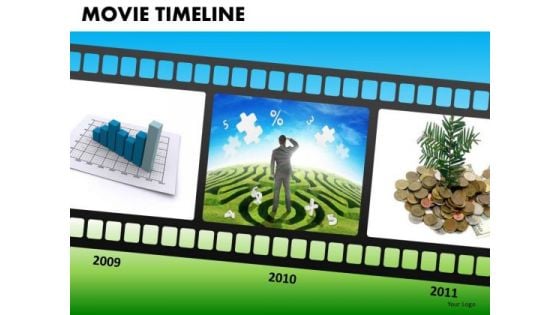 PowerPoint Templates Targets Movie Timeline Ppt Presentation Designs