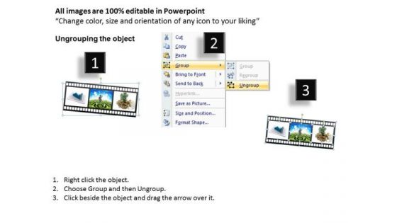 PowerPoint Templates Targets Movie Timeline Ppt Presentation Designs