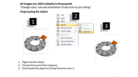 PowerPoint Templates Teamwork Circular Ppt Template
