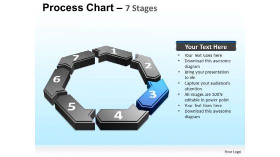 PowerPoint Templates Teamwork Process Chart Ppt Backgrounds