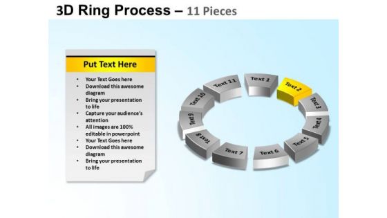 PowerPoint Templates Teamwork Ring Process Ppt Presentation