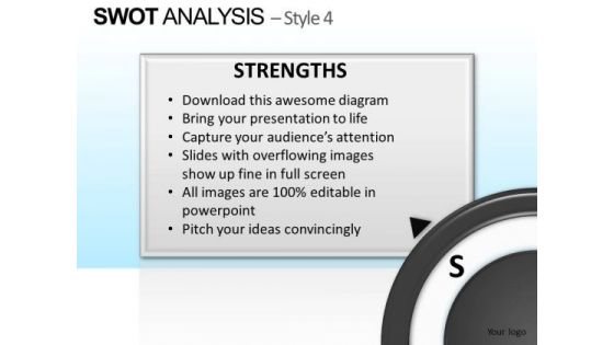 PowerPoint Theme Business Designs Swot Analysis Ppt Presentation