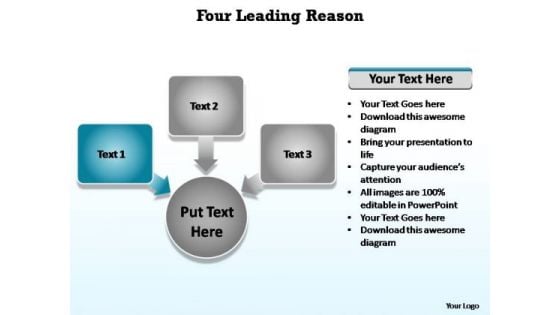 PowerPoint Theme Business Five Leading Reason For Cause Ppt Presentation