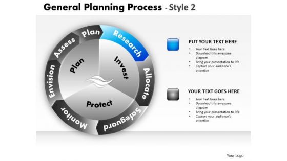 PowerPoint Theme Business Growth General Planning Process Ppt Templates