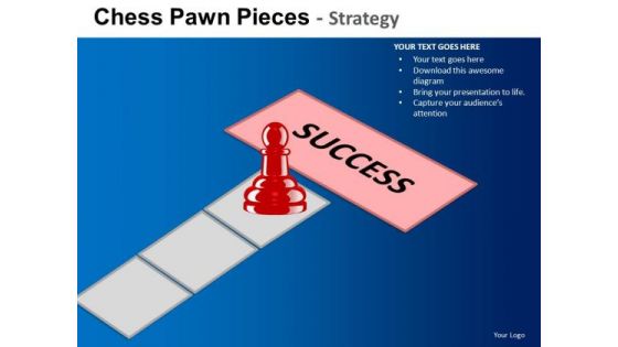 PowerPoint Theme Business Leadership Chess Success Ppt Designs