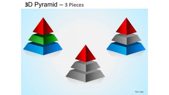 PowerPoint Theme Business Leadership Pyramid Ppt Layout