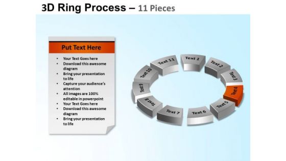 PowerPoint Theme Business Ring Process Ppt Design