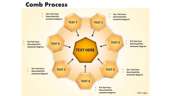 PowerPoint Theme Comb Process Business Ppt Slides PowerPoint Theme Comb Process Business Ppt Slides