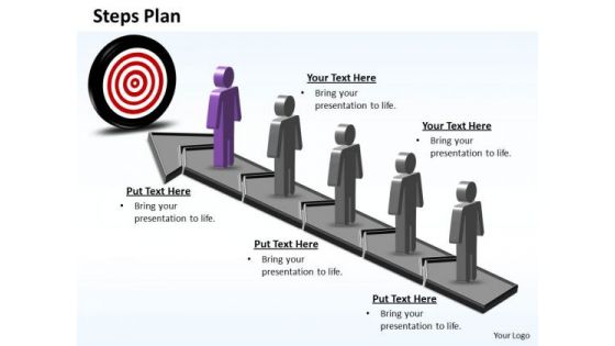 PowerPoint Theme Company Steps Plan 5 Stages Style 6 Ppt Backgrounds