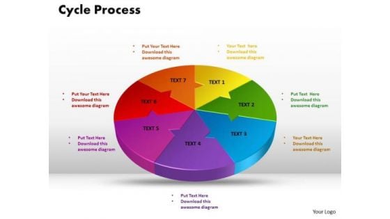 PowerPoint Theme Cycle Process Global Ppt Design