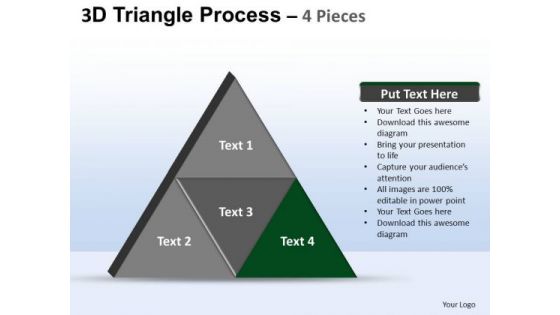 PowerPoint Theme Diagram Triangle Process Ppt Design