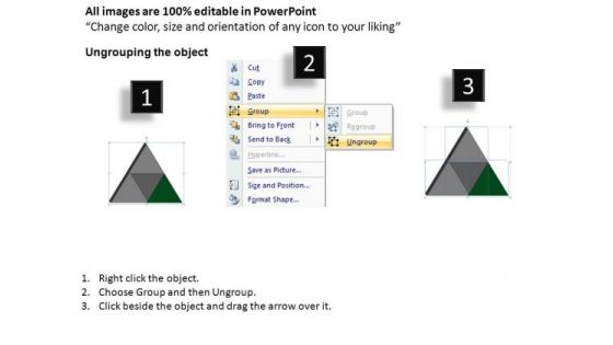 PowerPoint Theme Diagram Triangle Process Ppt Design