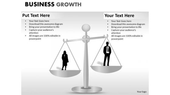 PowerPoint Theme Download Business Growth Ppt Design