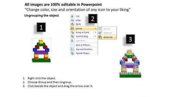 PowerPoint Theme Download Lego Ppt Process