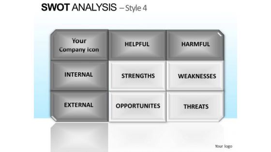 PowerPoint Theme Executive Success Swot Analysis Ppt Themes