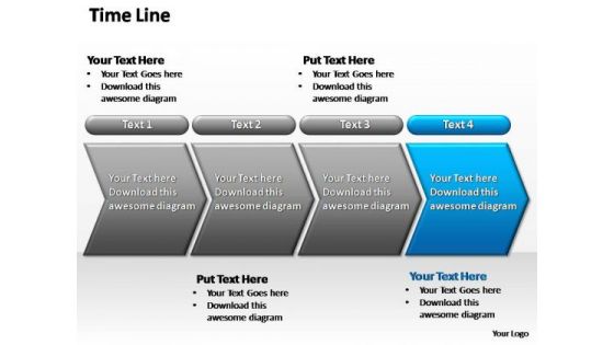 PowerPoint Theme Global Flow Process Ppt Templates