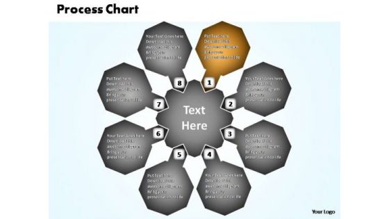 PowerPoint Theme Graphic Business Process Chart Ppt Backgrounds