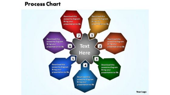 PowerPoint Theme Growth Business Process Chart Ppt Design